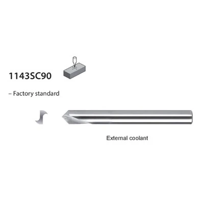 1143SC120 Center Drill For Aluminium And Cast Iron